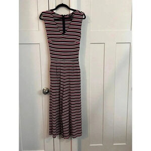 ANA playsuit  romper size medium NWT striped and stretchy